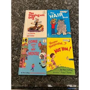 Bundle of 4 Vintage Dr. Seuss Hardcover Books
